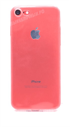 Чехол для iPhone 7/8/SE 2020/SE 2022 силиконовый, прозрачный 1100049 - фото 10060