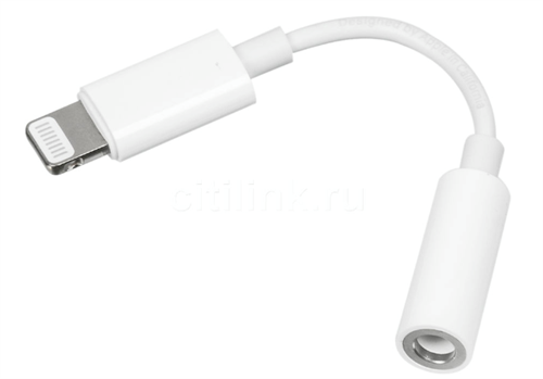 Адаптер Lightning to 3.5mm ORIGINAL (MMX62) 3.5 - фото 7200