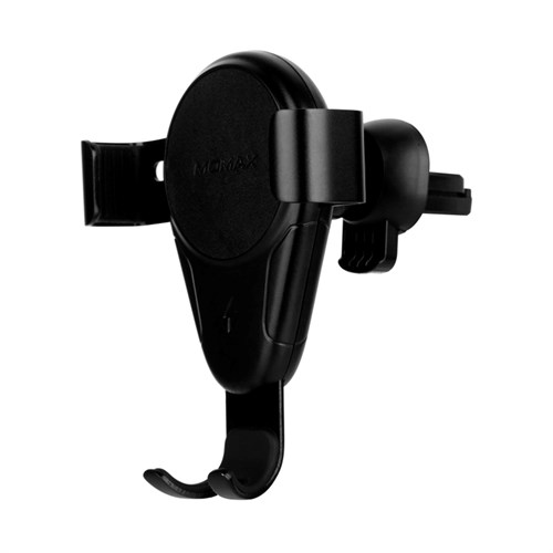 Держатель в воздуховод гравитация с QI зарядкой, Momax Q.Mount Gravity Wireless, черный 4665299801788_RDB - фото 7384
