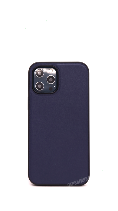 Чехол для iPhone 12 Pro Max Memumi, кожаный, синий 4665299806476 - фото 76494