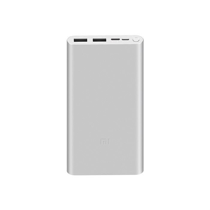 Внешний аккумулятор Xiaomi Mi Power Bank 3 10000mAh/18W/USB-C, Silver, серебристый 4665299805298 - фото 77029
