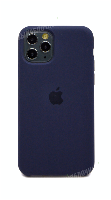 Чехол для iPhone 11 Silicone Case (Midnight Blue), темно-синий (OR) 4665299803665 - фото 77117