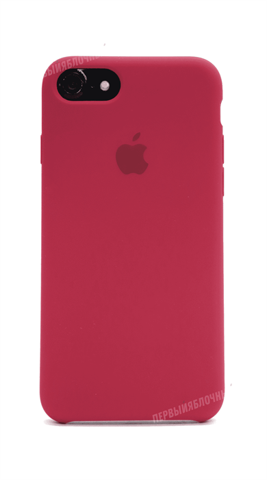 Чехол для iPhone SE2020-22/7/8 Silicone Case (Raspberry) малиновый (OR) 4665299805443 - фото 77222