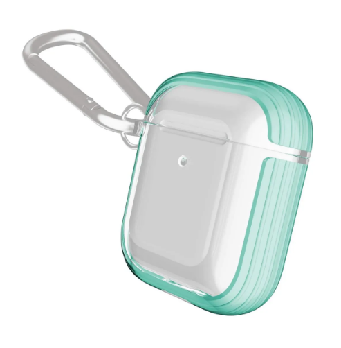 Чехол для AirPods 1/2 X-Doria Defense, мятный 4665299806526 - фото 77253