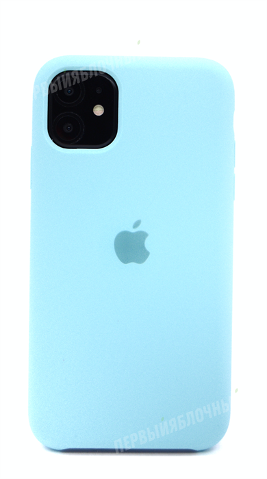 Чехол для iPhone 11 Silicone Case (Mint), мятный (OR) 4665299803899 - фото 77316
