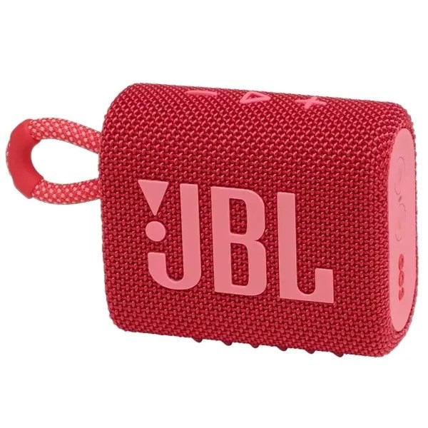 Беспроводная колонка JBL Go 3, красный 4665299808394 - фото 77331