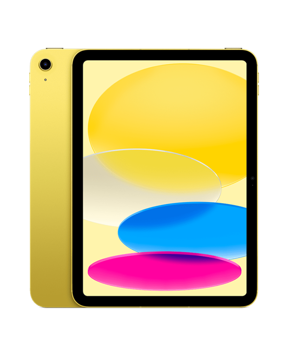 iPad 10,9" (2022) Wi-Fi 64GB, Yellow, Желтый (MPQ23) (Без RuStore) MPQ23 - фото 77333