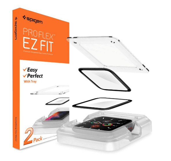 Защитное стекло Spigen Pro Flex для Apple Watch 40mm 4665299806583 - фото 77426