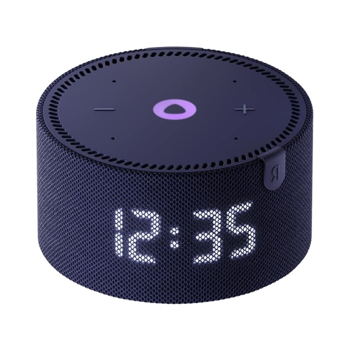 Яндекс станция Мини с часами, синий 4665299808937 - фото 77530