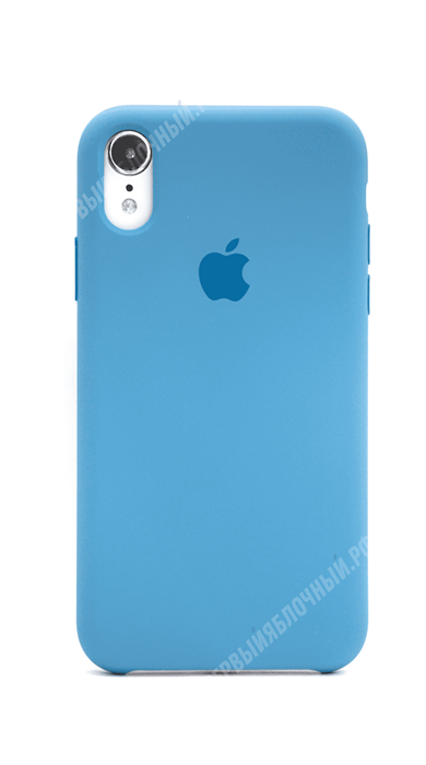 Чехол для iPhone Xr Silicone Case (Cornflower), Синий Василек (OR) MGTV2FE/A - фото 77607
