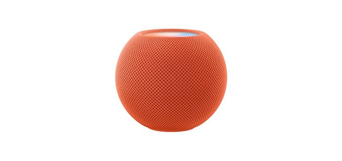 Умная колонка HomePod mini, Orange, оранжевый (MJ2D3) MJ2D3 - фото 77632