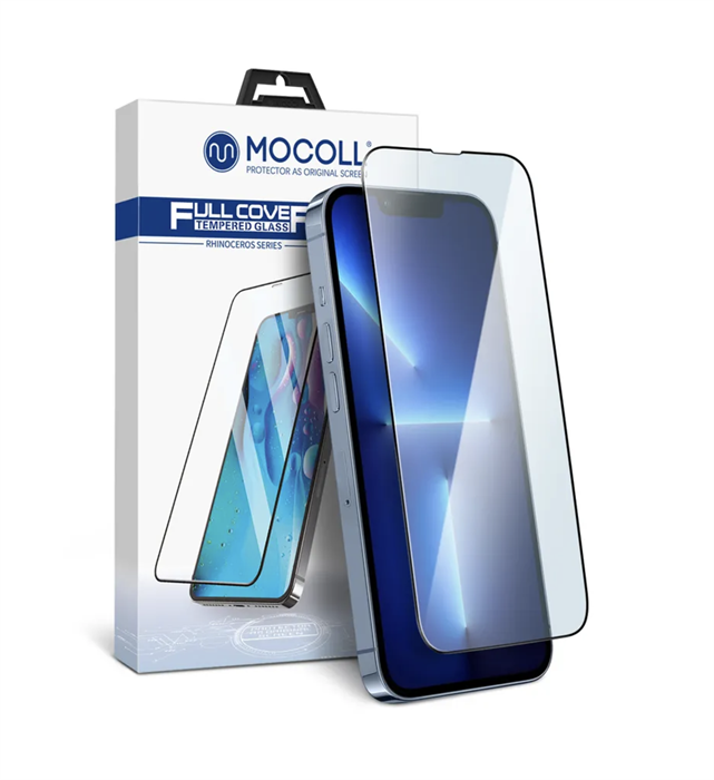 Защитное стекло Mocoll для iPhone 13 mini (Cерия Rhinoceros) R254_MCL - фото 77706