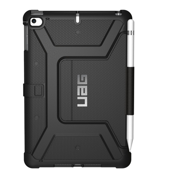 Чехол для iPad 10.2 2019-2020 UAG Metropolis 360, черный 4665299805608 - фото 77726