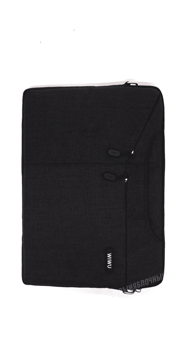 Сумка для MacBook и ноутбуков 13 дюймов, WIWU, черный 4665299805855 - фото 77736