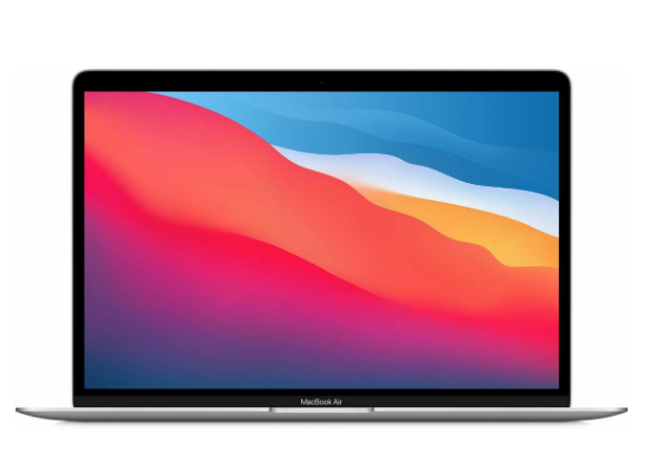 Ноутбук MacBook Air 13 Silver (2020) (M1, 8 ГБ, 256 ГБ SSD) (MGN93) MGN93 - фото 78285