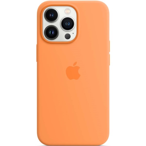 Чехол для iPhone 13 Pro Silicone Case, (Marigold), желто-оранжевый (OR) 4665299807358 - фото 78309
