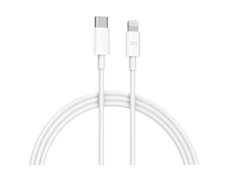 Кабель Lightning to USB-C MFI, ZMi AL870C (1M), белый AL870C - фото 78515
