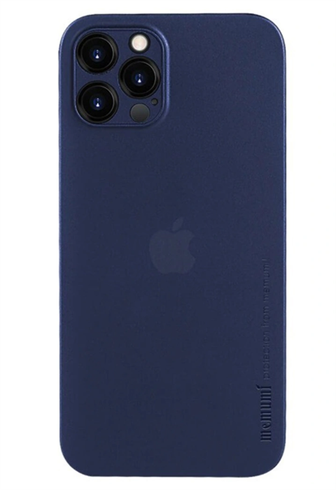 Чехол для iPhone 13 Pro Max Memumi Ultra Slim, голубой 4665299807517 - фото 78666