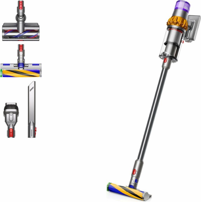 Пылесос Dyson V15 Detect Absolute SV47 Yellow/Nickel 4665299809293 - фото 78918