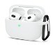 Чехол для Airpods 4 Gurdini силиконовый белый 4665299809997 - фото 79465