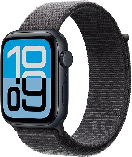 Умные часы Watch SE 3 40mm Midnight Aluminum Case with Dark Gray Sport Loop 4665299810066 - фото 79577