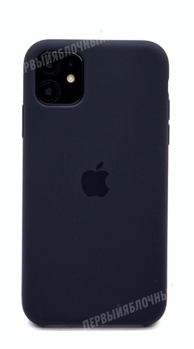 Чехол для iPhone 11 Silicone Case (Black), черный (OR) 4665299803338 - фото 8377