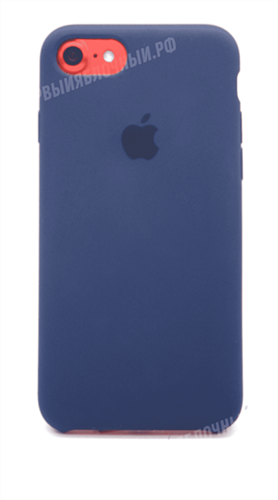 Чехол для iPhone SE 2020-22/7/8 Silicone Case (Midnight Blue), темно-синий (OR) 1100207 - фото 9543