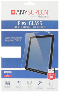 Защитное стекло для iPad 9.7/Pro/Air/Air 2, 2D 0.2мм гибридное, Flexi Glass by Deppa, прозрачное 400613