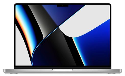 Ноутбук MacBook Pro 14 (M1 Pro 8C CPU, 14C GPU, 2021) 16 ГБ, 512 ГБ SSD, серебристый (MKGR3)