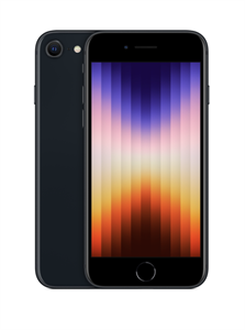 Смартфон iPhone SE (2022) 128Gb Black, черный (MMX83)