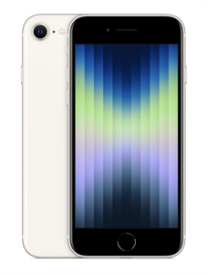 Смартфон iPhone SE (2022) 128Gb Starlight, сияющая звезда (MMX93)