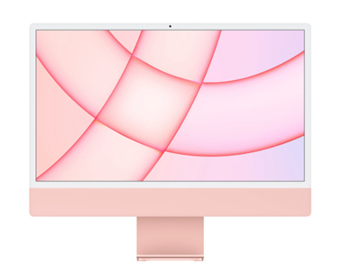 Моноблок iMac 24" Retina 4,5K, (M1 8C CPU, 8C GPU), 8 ГБ, 512 ГБ SSD, розовый (MGPN3)
