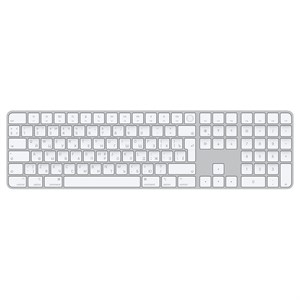 Клавиатура Magic Keyboard с Touch ID и цифровой панелью для Mac с чипом Apple, Silver, серебристая (MK2C3)