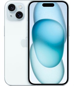 Смартфон iPhone 15 128Gb Blue, голубой