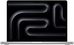 Ноутбук MacBook Pro 14" (M3 10C CPU, 8C GPU, 2023) 8 ГБ, 512 ГБ SSD, серебристый (MR7J3)