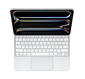 Чехол-клавиатура Magic Keyboard для iPad Pro 13" M4 2024 White, белый (MWR43)