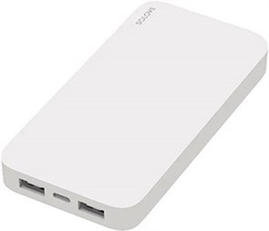 Дополнительный аккумулятор Xiaomi SOLOVE 20000mAh с кожаным чехлом, белый 4665299806204