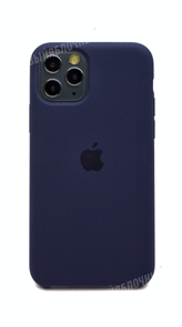 Чехол для iPhone 11 Silicone Case (Midnight Blue), темно-синий (OR) 4665299803665
