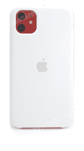Чехол для iPhone 11 Silicone Case (White), белый (OR) MWY32FE/A