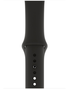 Ремешок Gurdini для Watch 38/40/41mm, силиконовый, Sport, черный 4665299806229