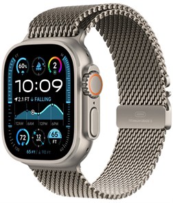 Умные часы Watch Ultra 2 (2024) 49mm Natural Titanium Case with Natural Titanium Milanese Loop 4665299809707
