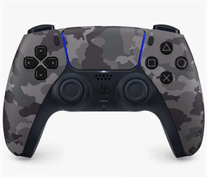 Геймпад беспроводной PlayStation DualSense, серый камуфляж 4665299808548