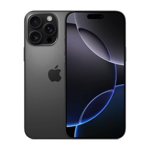 iPhone 16 Pro Max 512Gb Black Titanium, черный титан (MYW73) (Без RuStore) MYW73