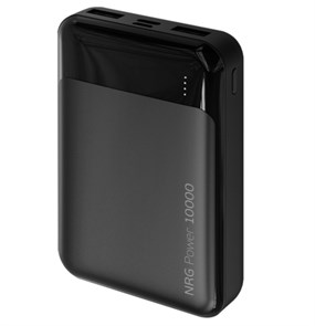 Внешний аккумулятор Deppa NRG Power 10000 mAh, 2A, 2USB, черный 33630
