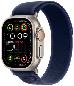 Умные часы Watch Ultra 2 (2024) 49mm Natural Titanium Case with Blue Trail Loop 4665299809708