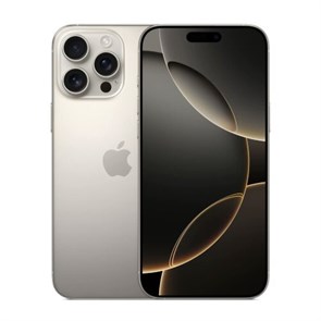 iPhone 16 Pro Max 512Gb Natural Titanium, натуральный титан (MYWA3) (Без RuStore) MYWA3