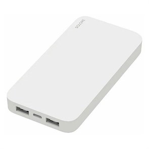 Внешний аккумулятор Xiaomi SOLOVE 10000 mAh/USB-C, с чехлом, белый 4665299805300