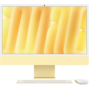 Моноблок iMac 24" 2024 Retina 4,5K (M4 10C CPU, 10C GPU) 16Gb, 256Gb SSD Yellow, желтый (MWUW3) MWUW3