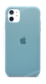 Чехол для iPhone 11 Silicone Case (Midnight Green), темно-зеленый (OR) 4665299803732
