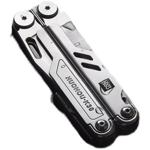 Мультитул HouHou 18 инструментов HU191, серебристый 4665299809339